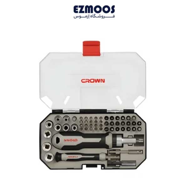 ست ۵۵ عددی سری بیت پیچ گوشتی مدل CPHBH-AXA55 کرون Crown