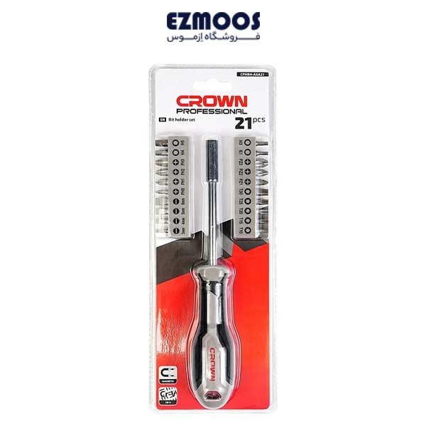 ست 21 سری پیچ گوشتی مدل CPHBH-AXA21 کرون Crown